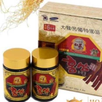 Sâm Hoàng Diệu - Cao hồng sâm 6 năm tuổi Kanghwa Hàn Quốc - Hộp 2 lọ 250g