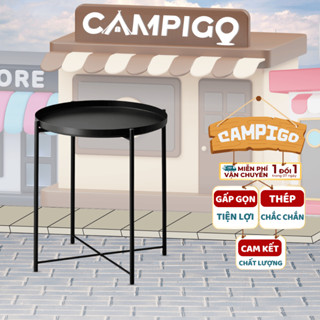 Bàn tròn trà chanh, cafe BP03 Thiết kế nhỏ gọn chắn chắn dễ xếp gọn