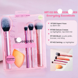 Bộ cọ kem nền,cọ tạo khối,cọ má hồng,cọ phấn mắt, con tán mày R T/ PONY EFFECT MINI MAKEUP BRUSH SET
