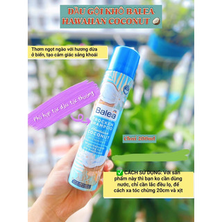 Dầu gội khô Balea 200ml