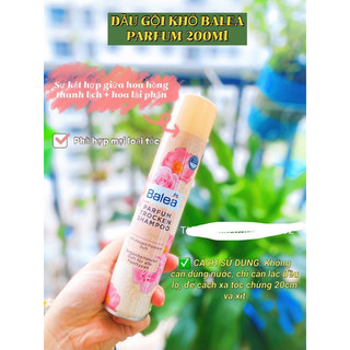 Dầu gội khô Balea 200ml