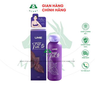 Dung Dịch Vệ Sinh Phụ Nữ TÍA TÔ UME Chính Hãng MERRY STORE Giúp Làm Sạch Khử Mùi Tự Tin Hơn Chai 150ml