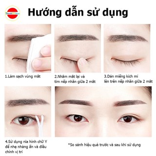Miếng dán kích mí tàng hình (20 cặp)