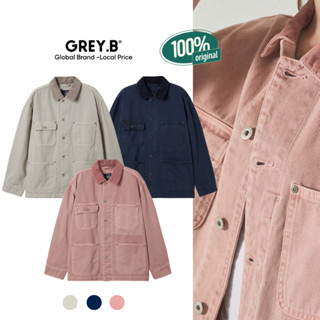 Áo Khoác W.A.U Jacket Garment Dyed Work GREYB Unisex