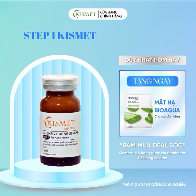 Serum mụn Kismet Step 1 (cam kết chính hãng )