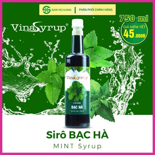 Siro VinaSyrup 750 ml - Syrup Pha Chế Làm Trà Trái Cây Đủ Mùi Vị