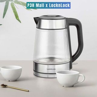 Ấm đun siêu tốc LocknLock dung tích 1.8 thân thủy tinh LEJK418SLV EJK256BLK P3H Mall