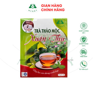 Trà Thảo Mộc Xuân Thu Chính Hãng MERRY STORE Giúp Giảm Cân Giảm Đau Xương Khớp Giúp Ngủ Ngon Và Ổn Định Huyết Áp
