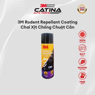 Chai xịt đuổi chuột 3M, ngừa chuột cắn phá điều hoà, máy giặt khoang động cơ oto, xe máy