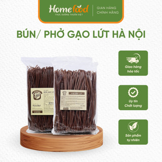  Bún  phở gạo lứt Homefood 500g – Bún sạch nguyên chất từ gạo lứt 