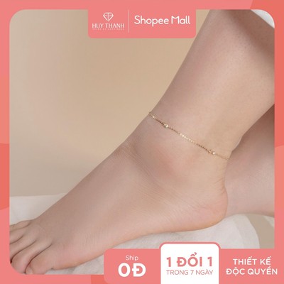 Lắc  Chân Vàng 14k LCLF98 Huy Thanh Jewelry