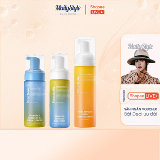  S82_ Combo 1 Lọ Tẩy Trang Peacholic  E33  +1 Lọ SRM Peacholic  M42  + 1 Chai Toner peacholic   M43  200ml 