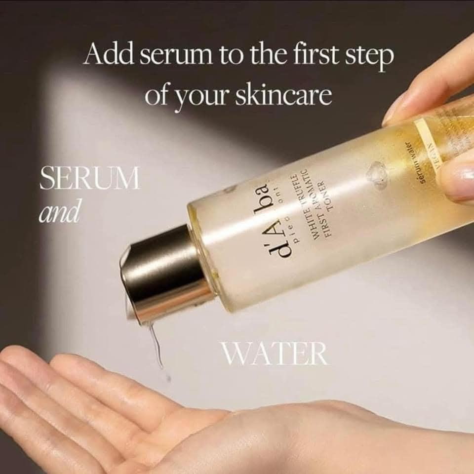 (Seung Thảo) Toner serum làm sạch, sáng da và thu nhỏ lỗ chân lông White Truffle First Aromatic 180ml | BigBuy360 - bigbuy360.vn