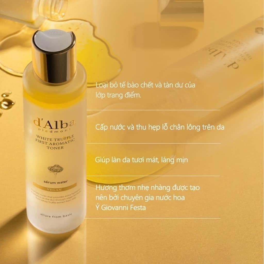 (Seung Thảo) Toner serum làm sạch, sáng da và thu nhỏ lỗ chân lông White Truffle First Aromatic 180ml | BigBuy360 - bigbuy360.vn