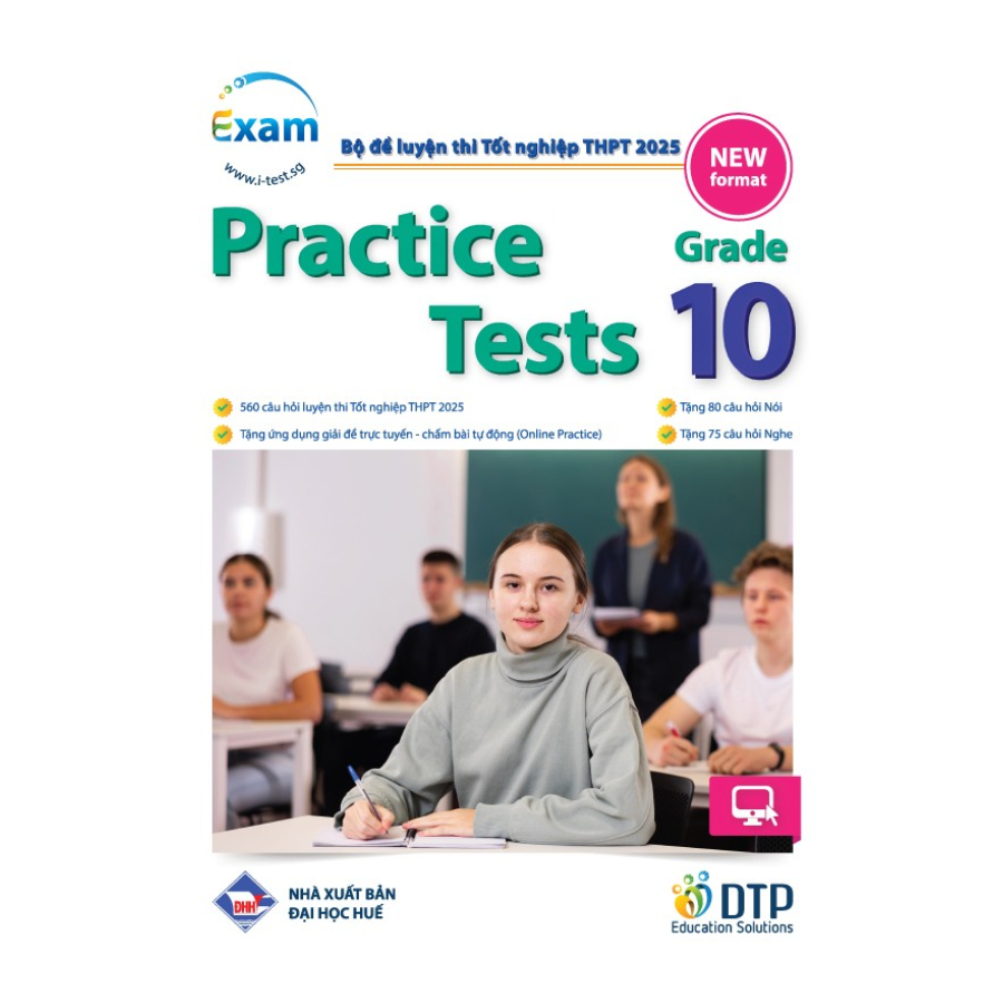 Sách - Practice Tests Grade 10 - DTPbooks
