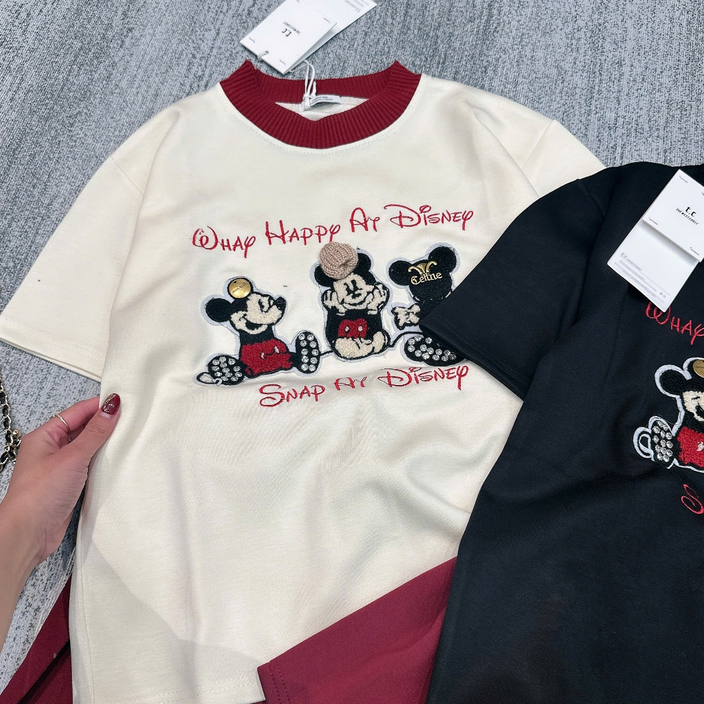 Set Váy Nữ áo micky cổ tròn,Set váy xếp ly (Có Lót Trong) Vải mì nỉ QC dày đẹp mềm mịn cổ thun bo dệt SIZE 40-65 KG NG01 | BigBuy360 - bigbuy360.vn