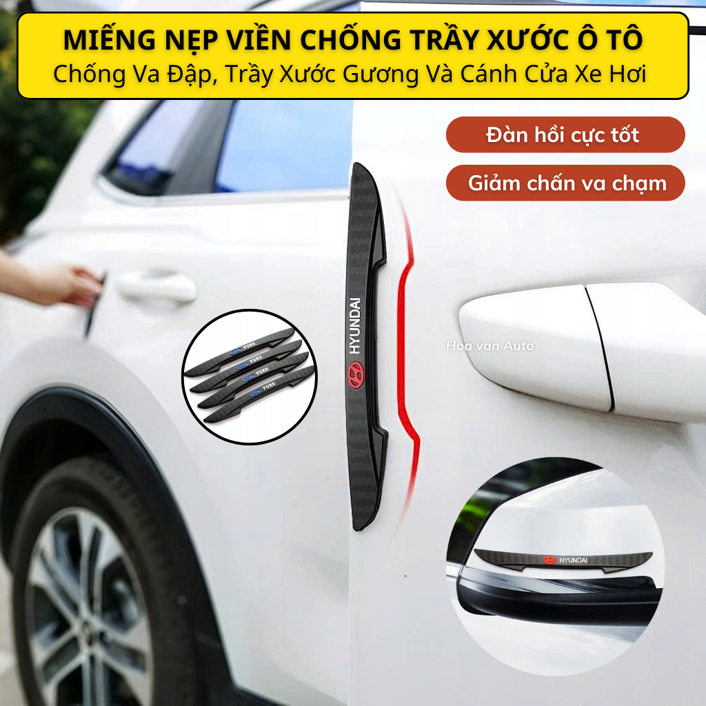 Bộ 4 Nẹp Cửa Chống Va Đập