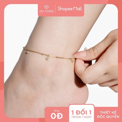 Lắc  Chân Vàng 14k LCLF104 Huy Thanh Jewelry