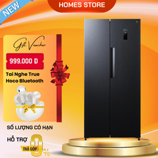 Tủ Lạnh Xiaomi Mijia 501L 2 Cánh Âm Tường - Màu Bạc Có Ngăn Đông Mềm Kết Nối App - Hàng Nhập Khẩu A248