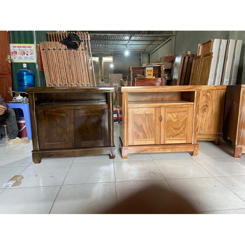 kệ tivi tủ đơn gỗ xoan đào và hương xám ngang 80cm, tủ gỗ đa năng