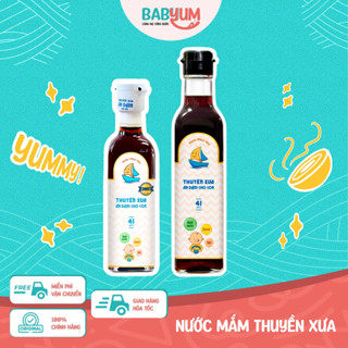 Nước Mắm Nhĩ Ăn Dặm 41°N Thuyền xưa Việt Nam cho bé từ 12 tháng tuổi