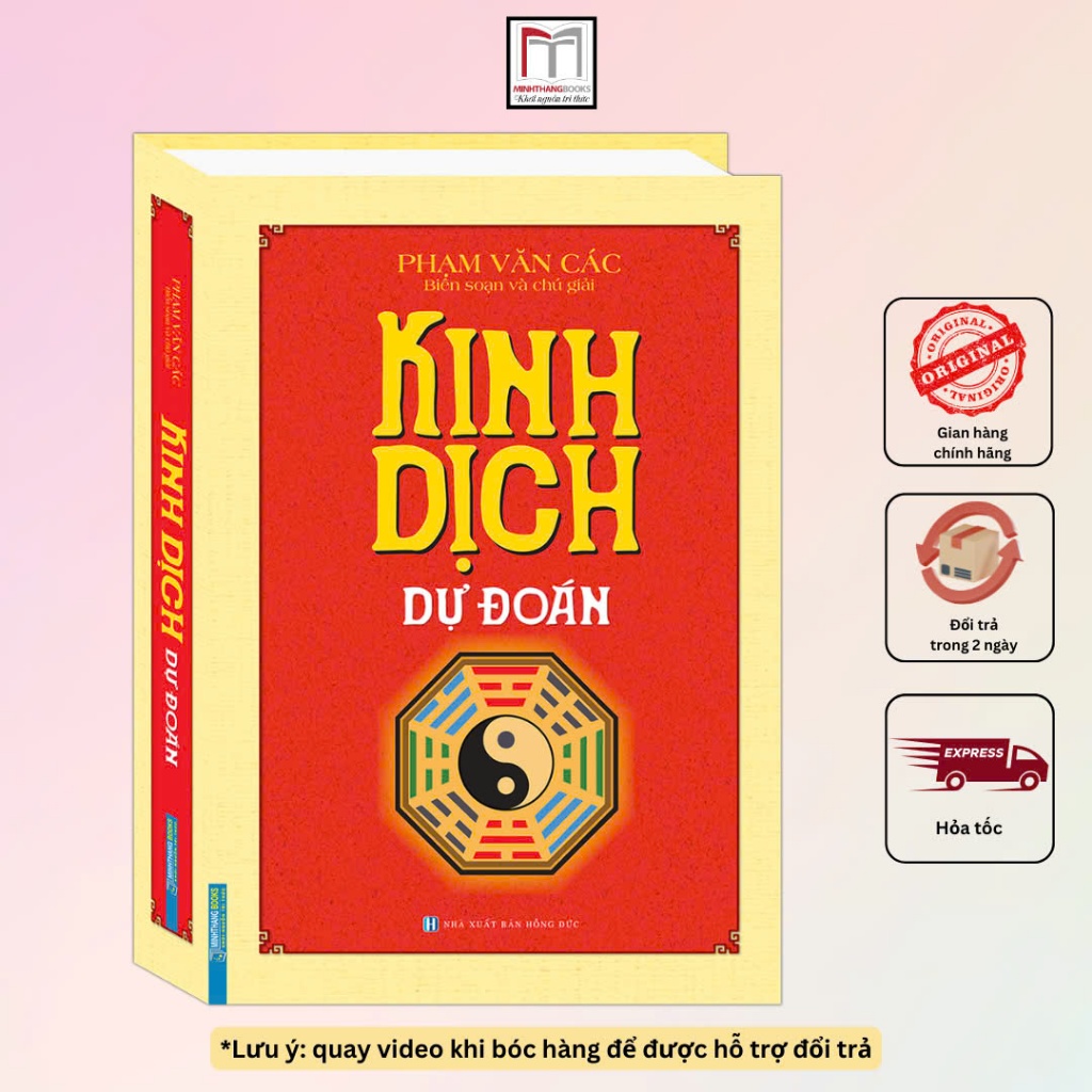 Sách - Kinh dịch dự đoán (bìa cứng)