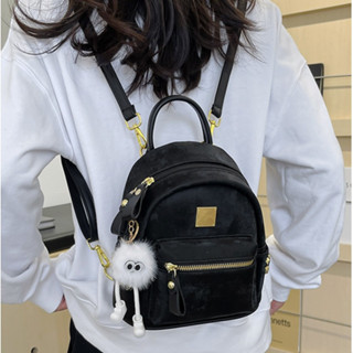 Balo Nữ Thời Trang Balo  Mini Chất Da Nhung Mịn Phù Hợp Đi Chơi, Du Lịch thời trang Hàn Quốc BL007