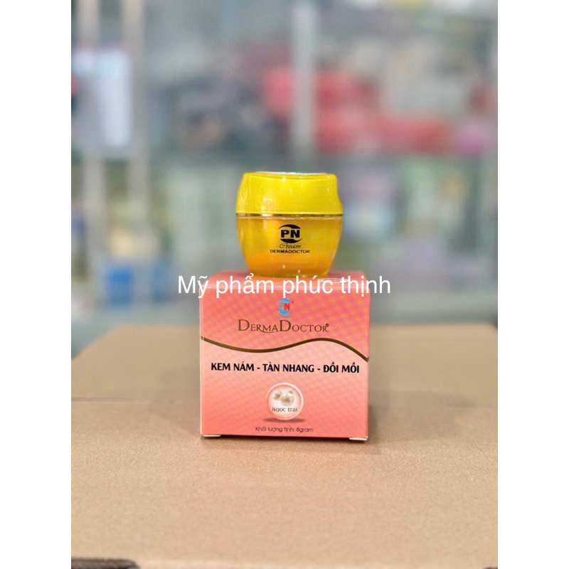 (chính hãng-hủ 8gram) kem Derma Doctor nám tan nhang đôi môi hủ 8gram