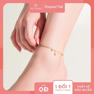 Lắc  Chân Vàng 14k LCLF110 Huy Thanh Jewelry