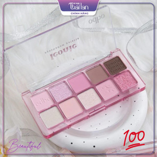 Bảng Mắt Odbo Iconic Eyeshadow Palette Cute OD2029, Phấn Mắt 10 Ô Chất Phấn Mềm Mịn, Bám Màu Tốt, Phù Hợp Đi Học, Đi Làm