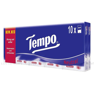 Combo 3 Lốc Khăn Giấy Bỏ Túi Tempo Regular Cao Cấp (10 gói)