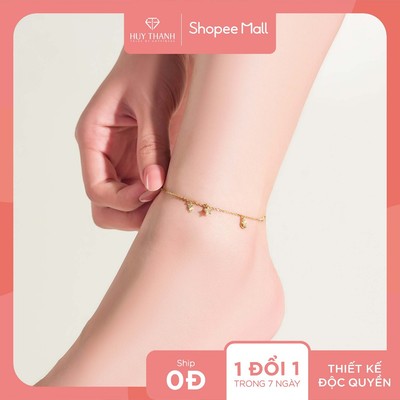 Lắc  Chân Vàng Tây LCLF111 Huy Thanh Jewelry
