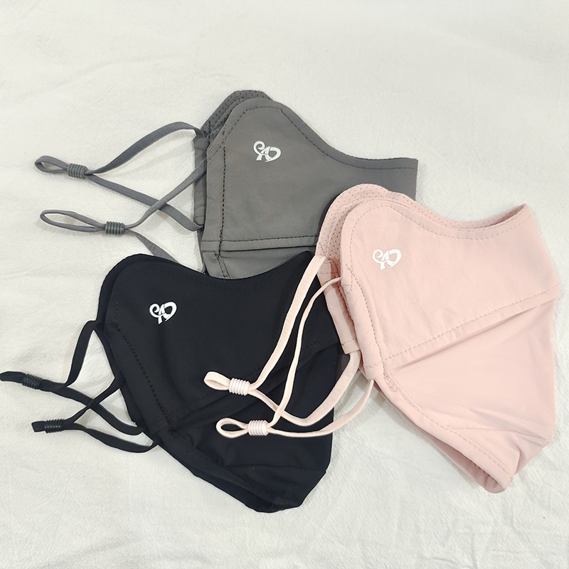 Khẩu Trang Chống Tia UV Khẩu Trang Vải Chống Nắng Tiêu Chẩn UPF50+ Cao Cấp