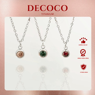  Dây chuyền nữ De Coco Sparkling Birthday đá theo tháng sinh DECOCO ACCESSORIES 