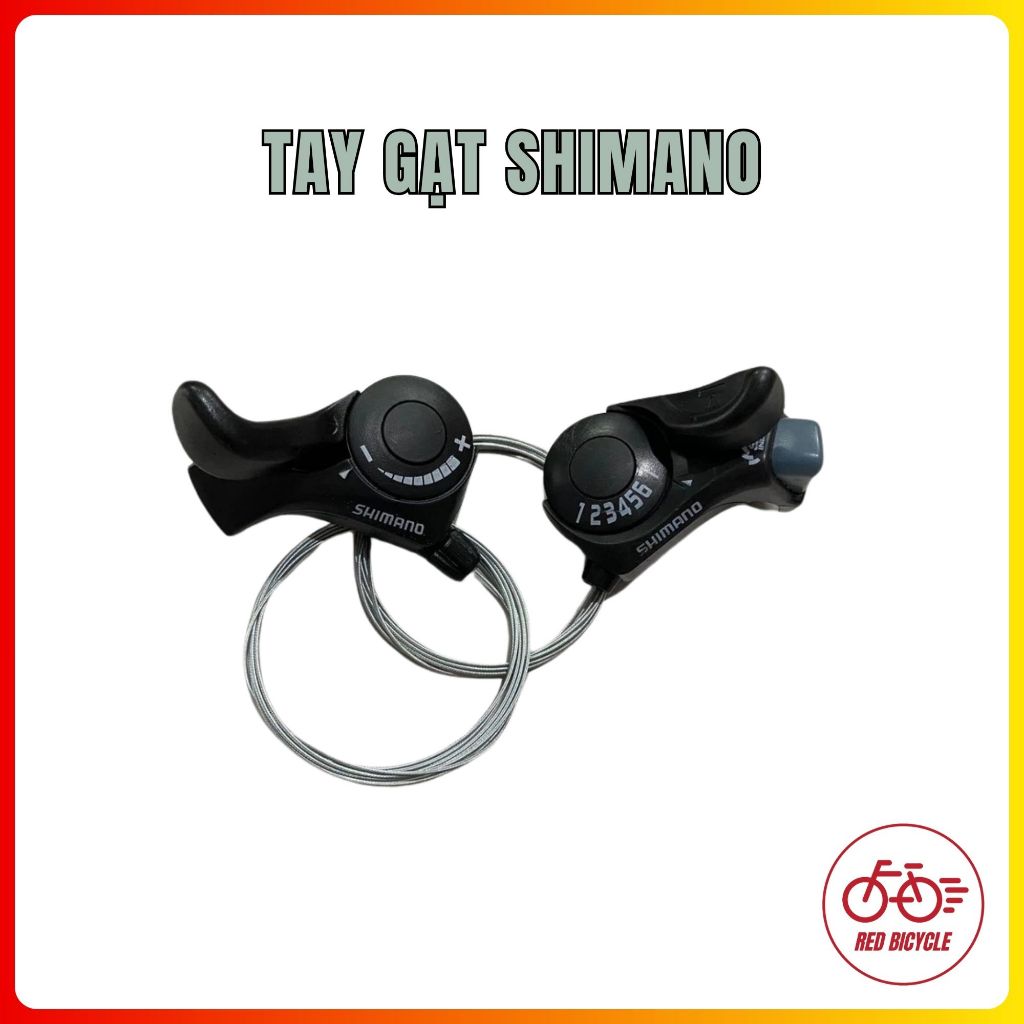 Tay đề, Cần gạt số Shimano Tay đề gạt Shimano 3x7 tốc độ Phụ kiện xe đạp