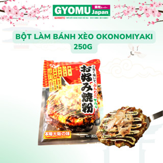  Bột bánh xèo okonomiyaki 250g- Hàng nhật Nội địa - Gyomu Japan 