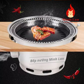 Bếp nướng than hoa hút khói dưới, hút khói âm bàn [ Shop Bepnuongminhlan ]