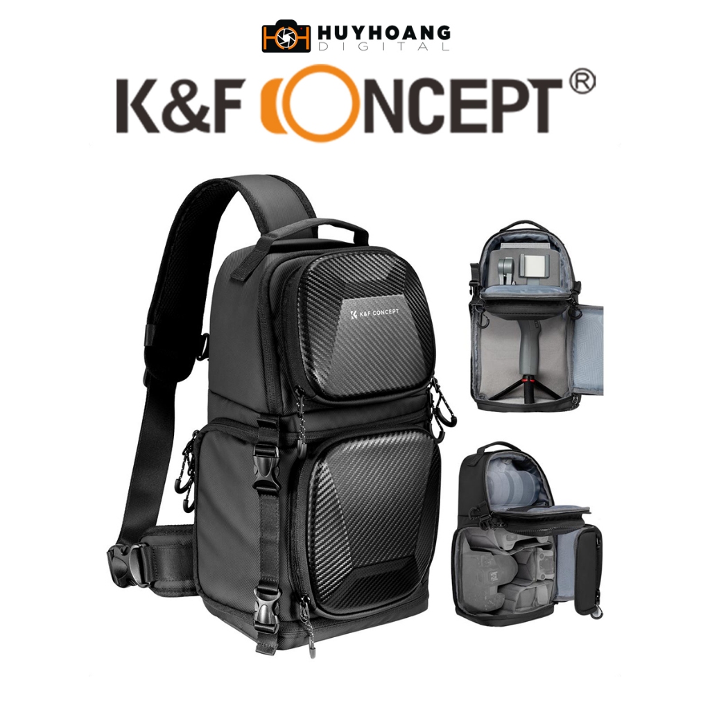 Túi đeo chéo máy ảnh K&F CONCEPT Slig Bag | KF13.176