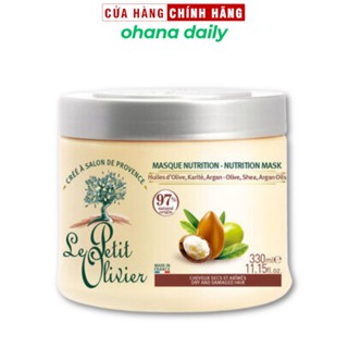  Kem Ủ Tóc Le Petit Olivier Phục Hồi Hư Tổn và Nuôi Dưỡng Tóc Chuyên Sâu 330ml 