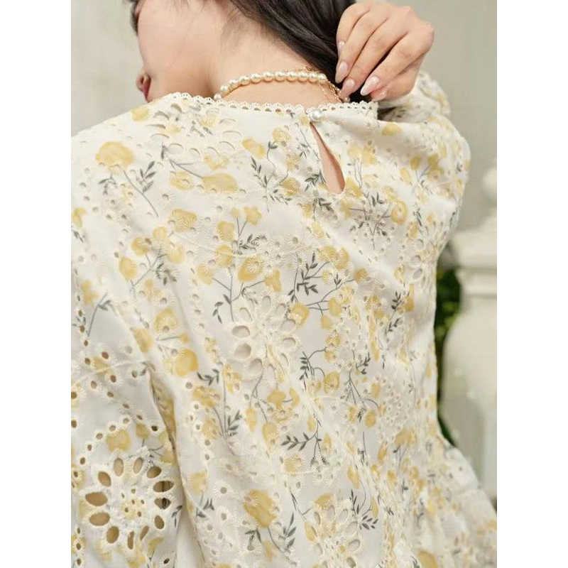 Áo babydoll thêu hoa nổi REDSHOP chất ren phong cách hàn quốc nữ 308006 | BigBuy360 - bigbuy360.vn