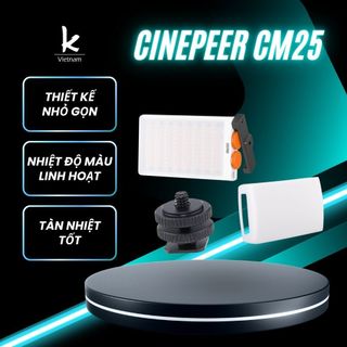 Đèn LED Cầm Tay Zhiyun CINEPEER CM25 25W chuyên nghiệp