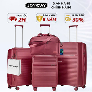 [CHỐNG VA ĐẬP] Vali Du Lịch siêu bền JOYWAY Vali kéo nhựa PP chống bể vỡ #1909 Khóa TSA dây kéo YKK