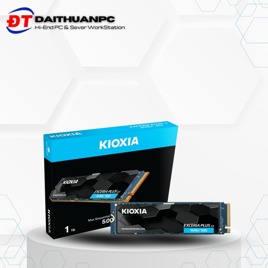 Ổ cứng SSD NVMe Kioxia Exceria Plus G3 1TB Gen 4x4