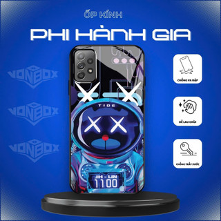 Ốp Lưng SAMSUNG GALAXY A13, A23, A33 5G, A53 5G, A73 5G Ốp kính bóng cao cấp Phi Hành Gia