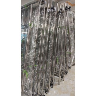 giàn phơi quần áo cao cấp inox 201 không rỉ thông minh gấp gọn, sào phơi đồ cao cấp