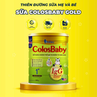 [Có mã QR tích điểm] Sữa ColosBaBy Gold  số 0+, 1+, 2+ lon 800g