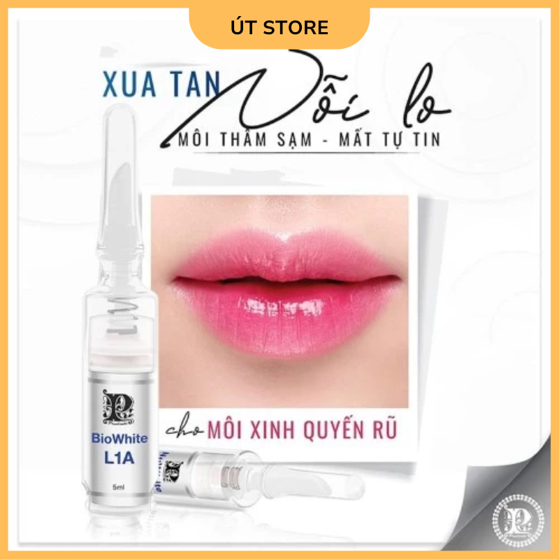 Kem Giảm Thâm Làm Hồng Môi - Mibiti Prudente Nuwhite L1A 5ml