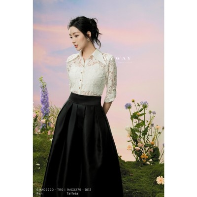 Áo Sơ Mi Nữ Công Sở MY WAY Họa Tiết Ren Cao Cấp 6MA02220