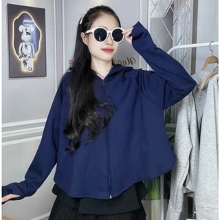 Áo Chống Nắng Nữ Ngắn Dáng Rộng Cánh Dơi Vải Umi Thoáng Mát Co Giãn Kèm Mũ Chống Tia Uv | BigBuy360 - bigbuy360.vn