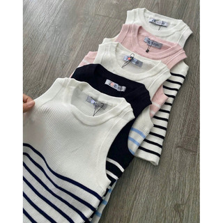 Áo ba lỗ len dệt kim ZR COBÉ